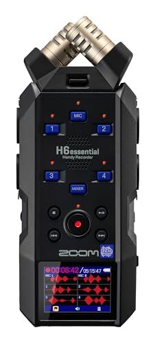 Zoom H6essential (2024 Model, Essential Series) with 32-Bit Float