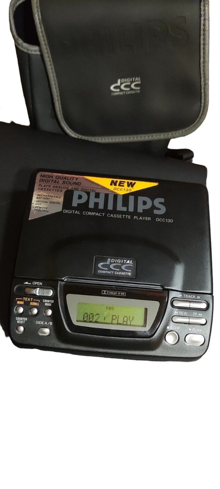 16650 USBC Battery Case Attachment For Philips DCC130 Panasonic RQ-DP7