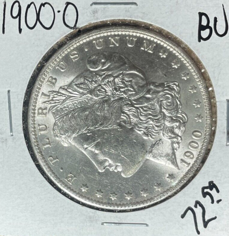 1900-O MORGAN SILVER DOLLAR ~ BU ~NICE LOOKING COIN~