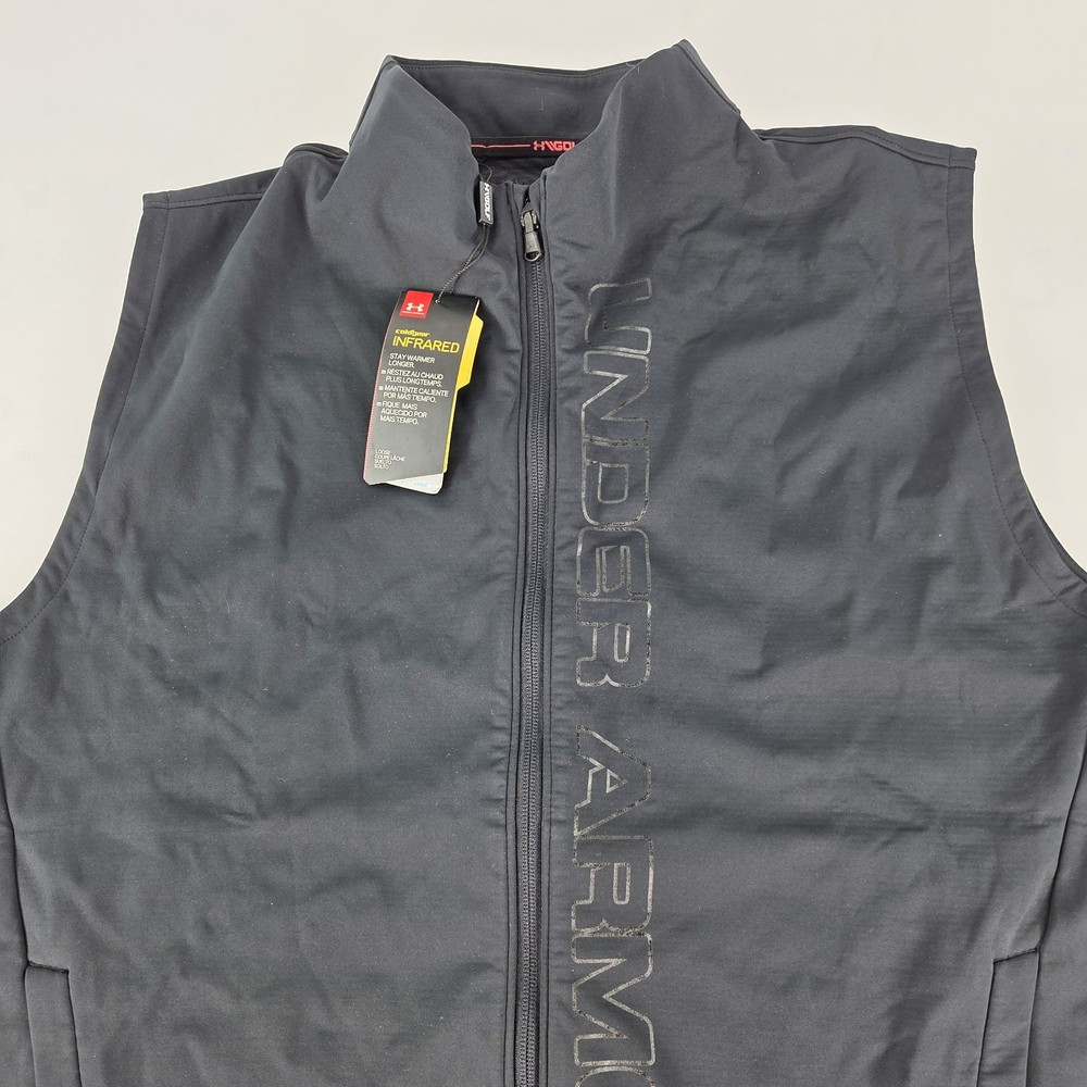 Under Armour Storm Evolution Daytona Golf Vest Size XL Active Performance black