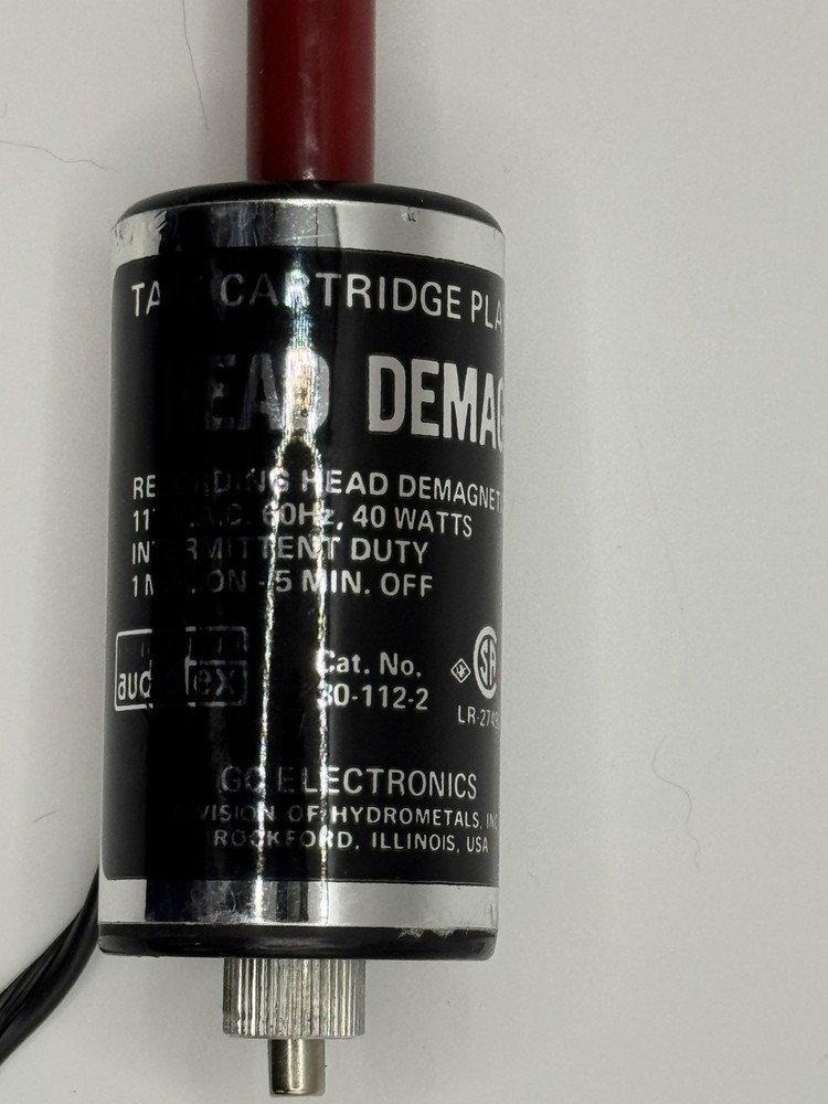 AUDIOTEX HEAD DEMAG | Cat. # 30-112 | GC Electronics