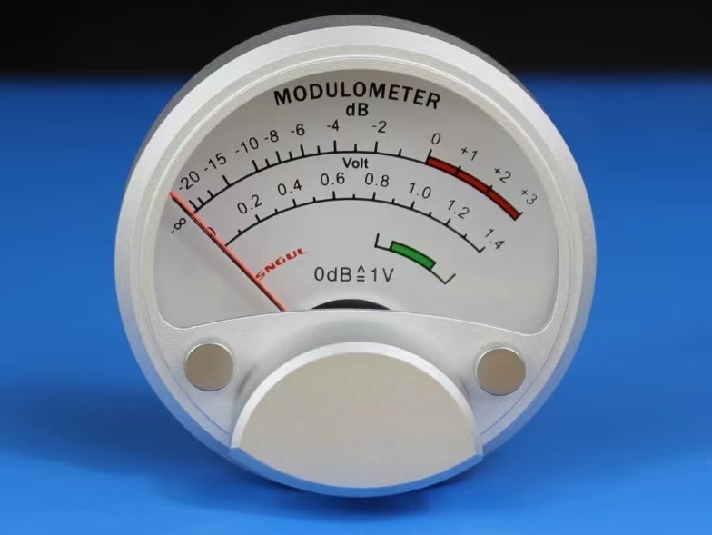 Nagra D60 VU Meter Dual-pointer Coaxial VU Meter