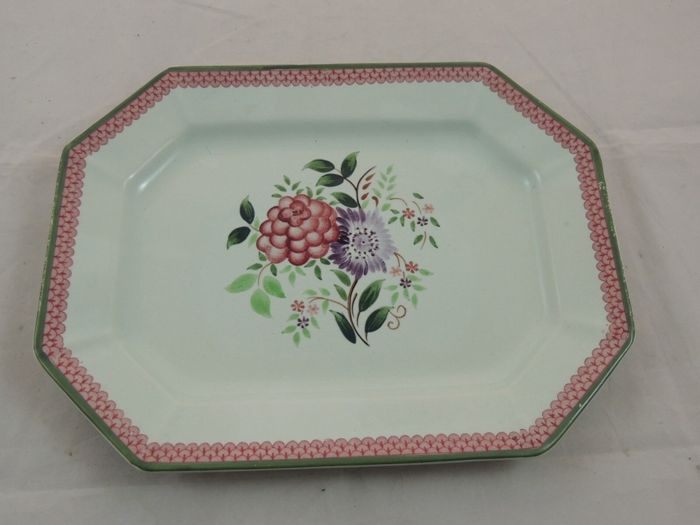 Adams CALYX WARE MANDALAY  Octagonal Platter 12"