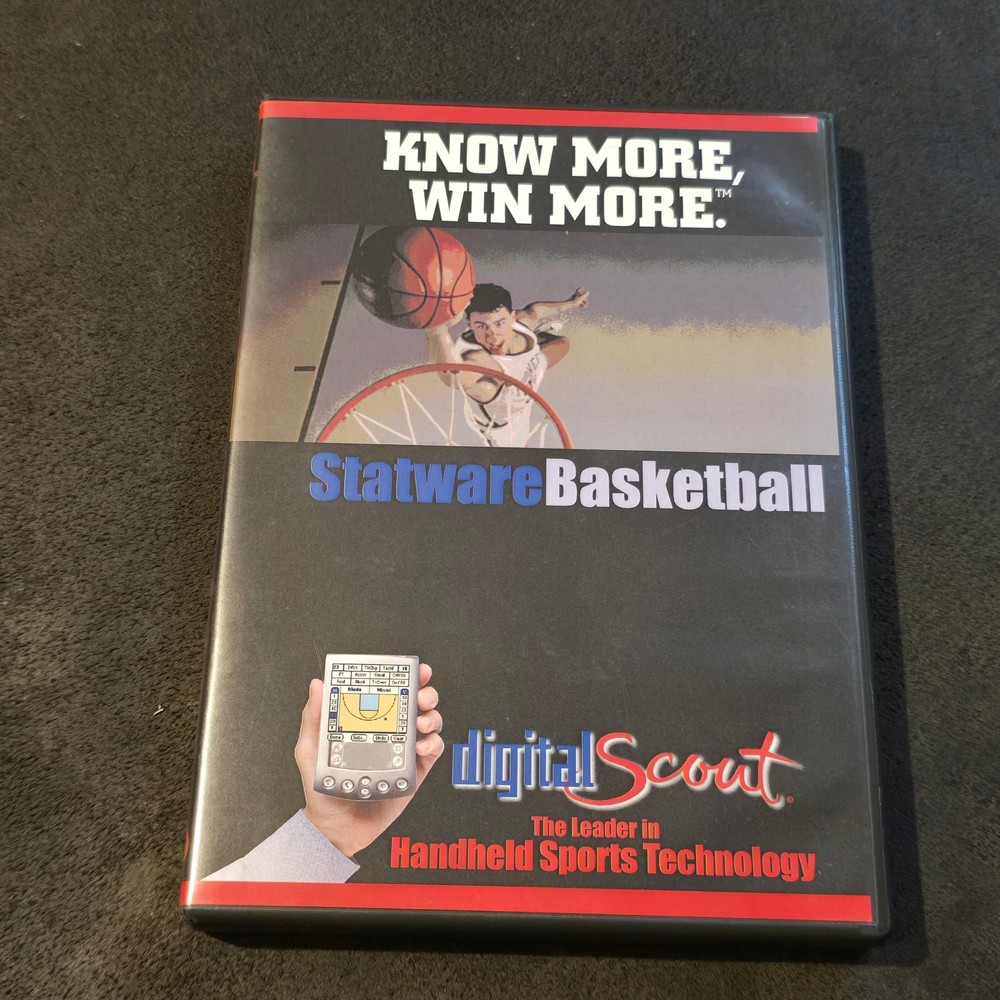 Digital Scout Statware Basketball Software 2002 PC CD-ROM Coaching Stats Program