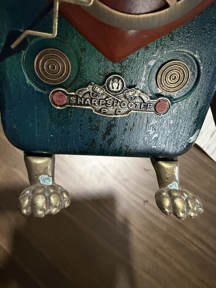 Assemblage Clock Art (Sharp Shooter)
