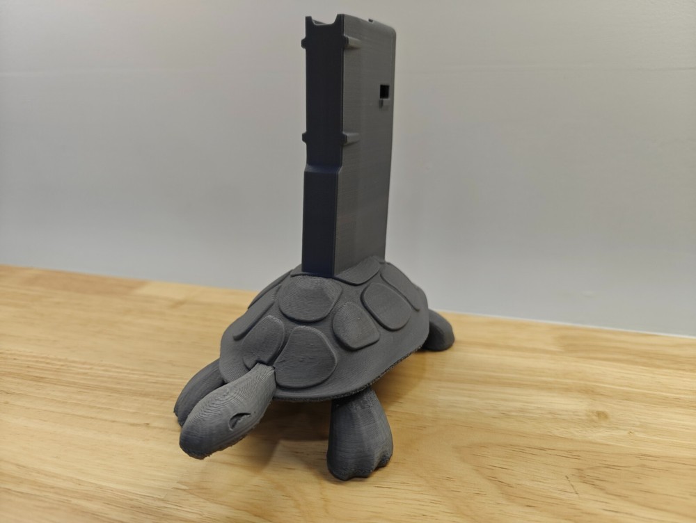 Turtle Theme Sporting Rifle Display Stand (Gray)