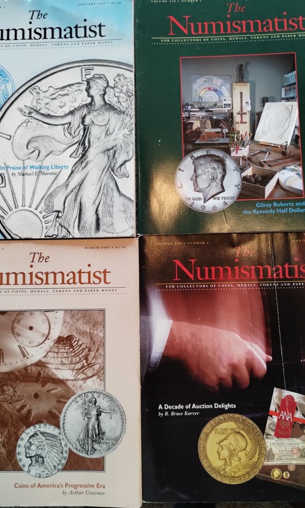 The Numismatist January - December 1997 ~ 12 Issues
