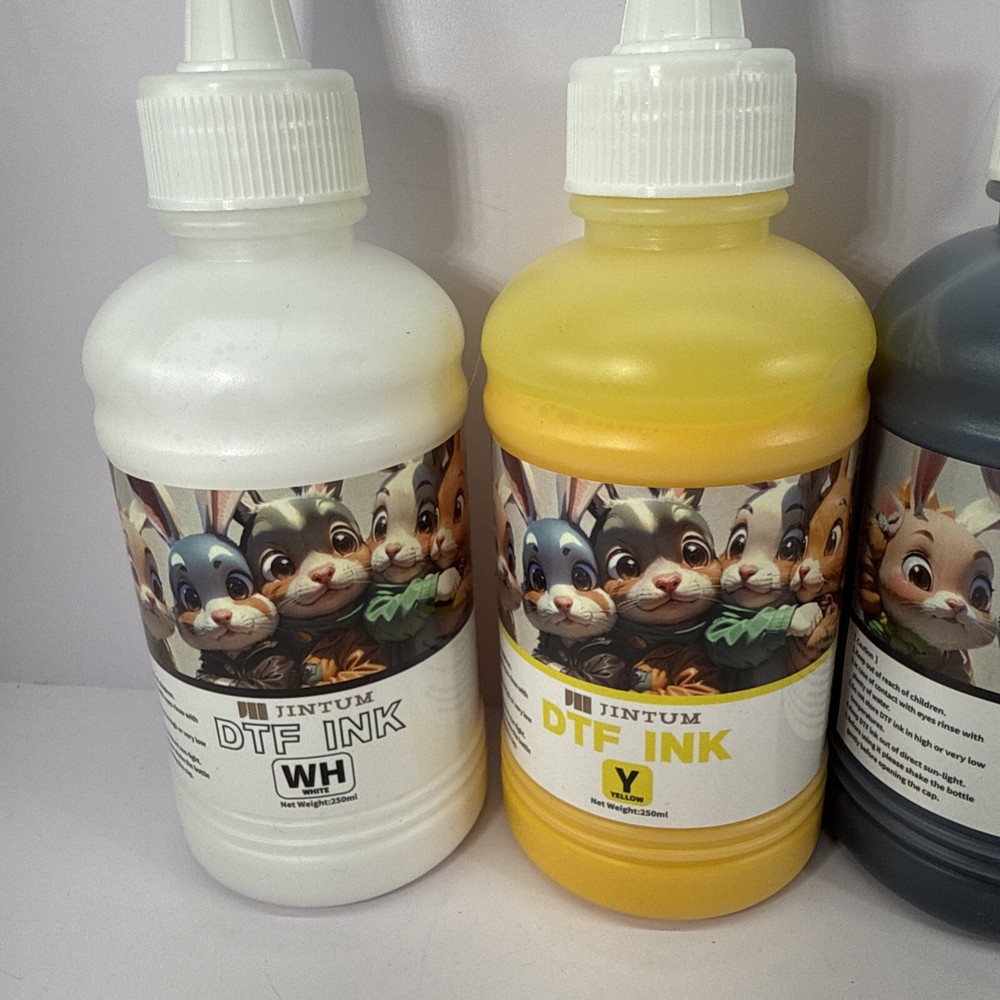 6 Pack✨ Jintum ✨DTF INKS ✨250ml Each