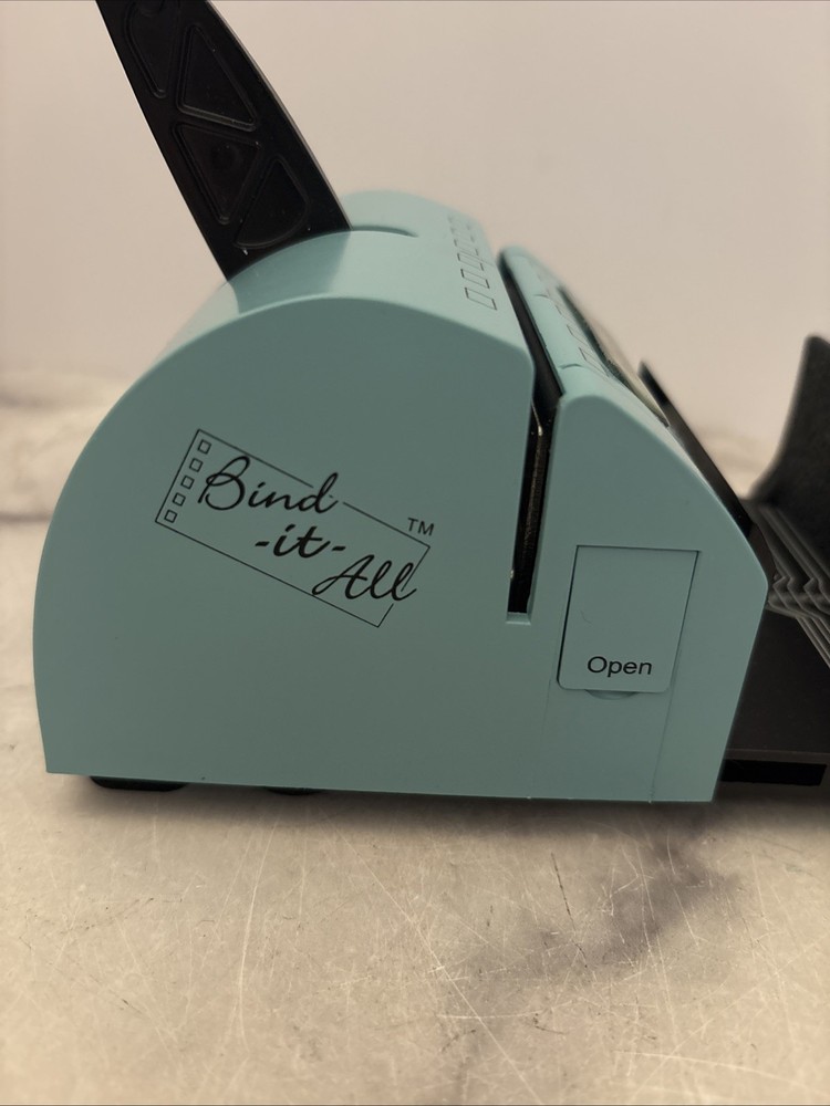 ZUTTER Innovative Products Bind It All Personal Binding System Blue Scrapbook