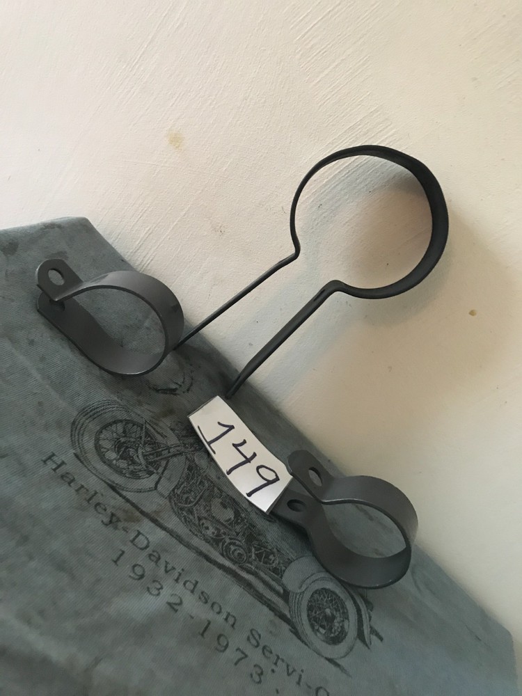 HARLEY FLATHEAD 45 EXHAUST CLAMPS