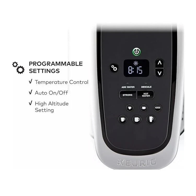 Keurig K Elite K-90 Single Serve Coffee Maker Temperature Control