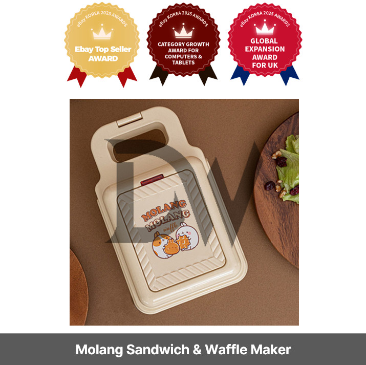 Molang Sandwich & Waffle Maker / Express