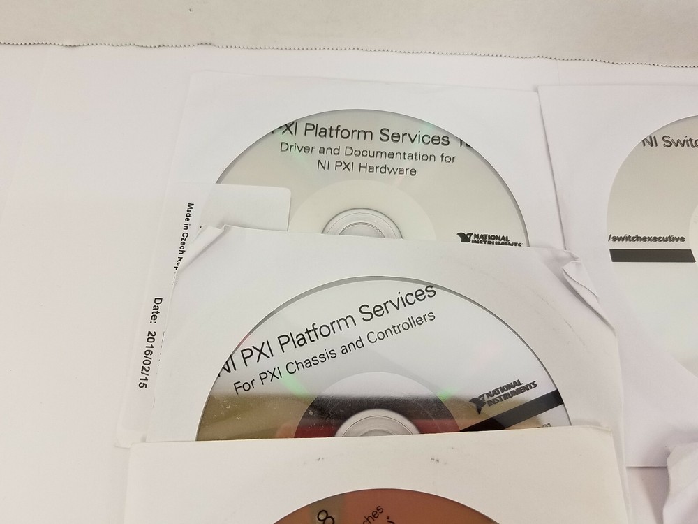 National Instruments NI Switch Executive 2015 DVD Set PXI Platform, SCXI Switch