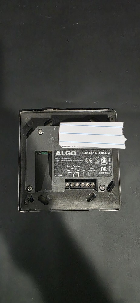 ALGO 8201 SIP Intercom Stainless Steel -USED-