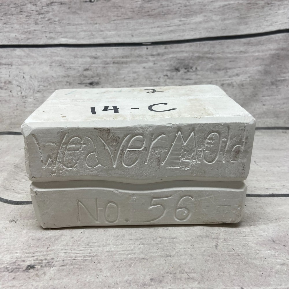 Weaver Ceramic Casting Mold Bunny and Cabbage #56