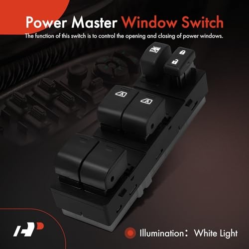 Master Power Window Switch Compatible with Infiniti FX35 2009-2010, Front
