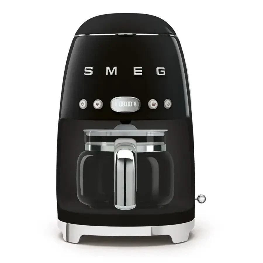 SMEG DCF02 Drip 10-Cup Coffee Maker - Black