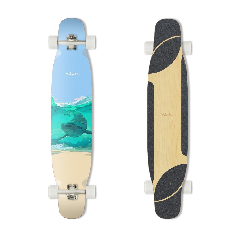 46" Maple Dancing Longboard - Smooth Ride, Durable Deck, Perfect for Tricks & Fr