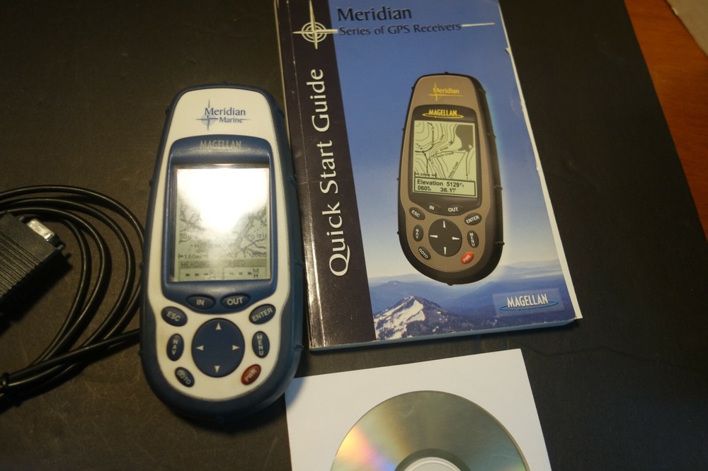 Magellan Meridian Marine with Manual, CD, and Cable