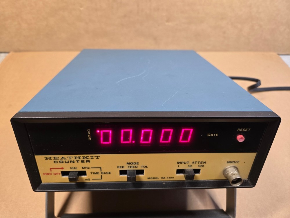 Heathkit EIA-416 Vintage Counter - Good Condition - Powers On