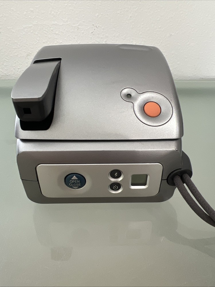 Polaroid One600 Classic Instant Camera Silver Vintage