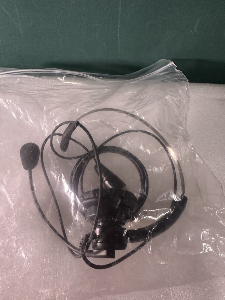NE-11 Super Light Single-Ear Intercom Headset. USED - UNTESTED