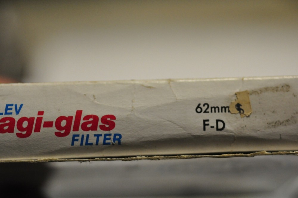 Rolev magi-glas 62mm F-D filter. New.