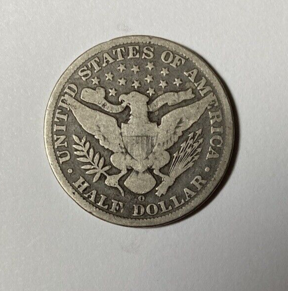 1899-O Barber Half Dollar Nice Original Good+