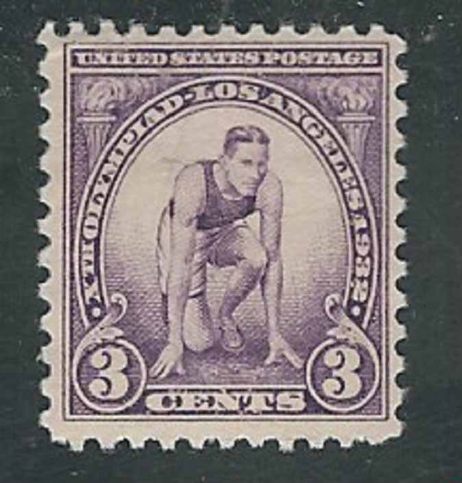 #718...3 Cent...Runner...2 Stamps...Mint Never Hinged