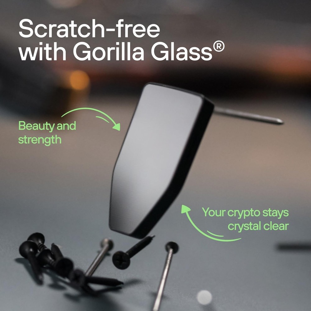 Trezor Safe 5 Crypto Wallet – Touchscreen, Haptic, Secure, Multi‑Coin - Black