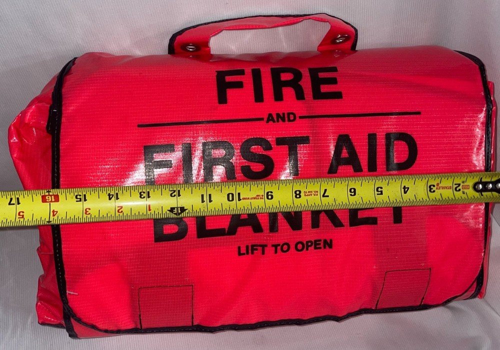 Fire & First Aid Blanket 62 x 80 New