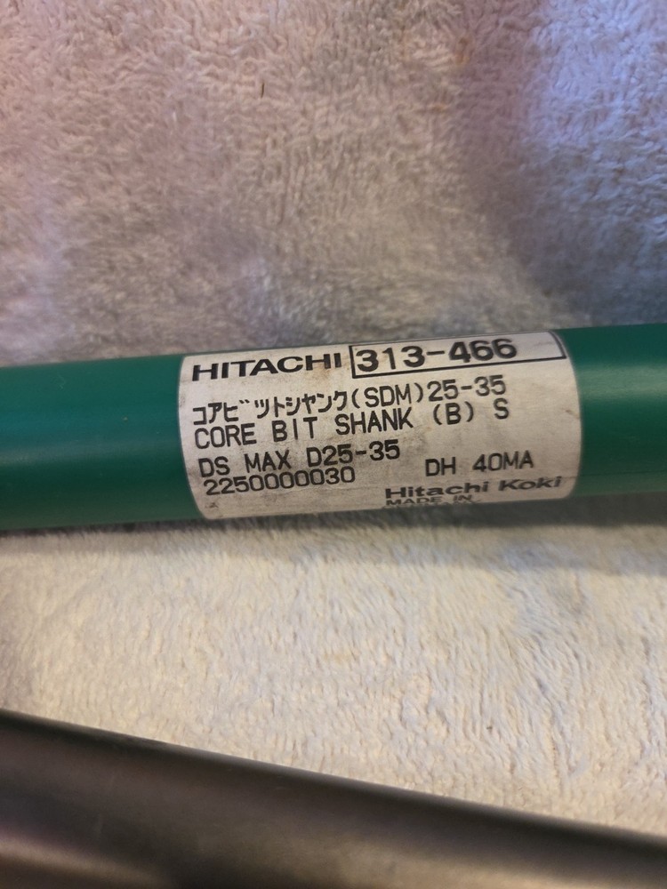 Hitachi Core Bit Shank 313-466
