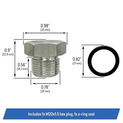 Oil Level Sensor Plug Replacement for All Chevy GM, LS Engines 1997-2014,