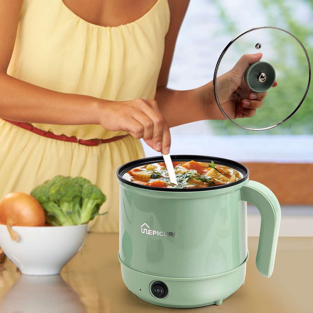Multi-Function Electric Cooker Mini Speed Food Pot Non-Stick Pot Boiling Water