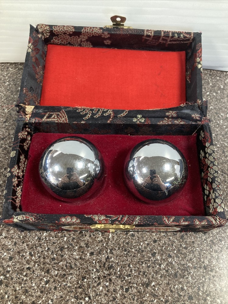 Baoding Balls Chinese Hand Therapy Balls, Hand Exercise Balls, Stress Relief Too
