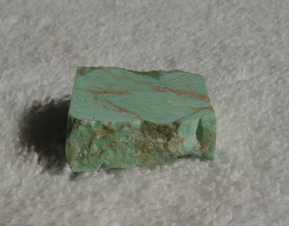 Turquoise stabilized Lapidary Slab 1236