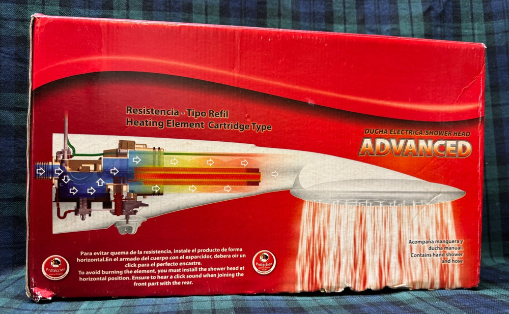 Lorenzetti Advance Electric Big Shower 127V 5500W