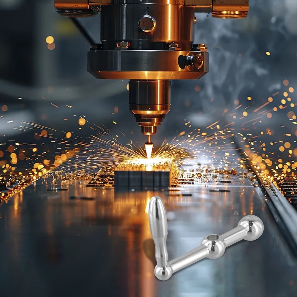 Comfortable Grip and Precise Adjustment with Rugby Milling Machine Handle