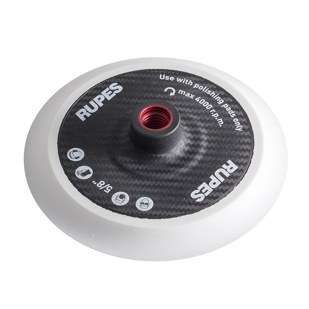 RUPES Backing Pad 150mm/6" Hook & Loop w/5/8" Female Thread