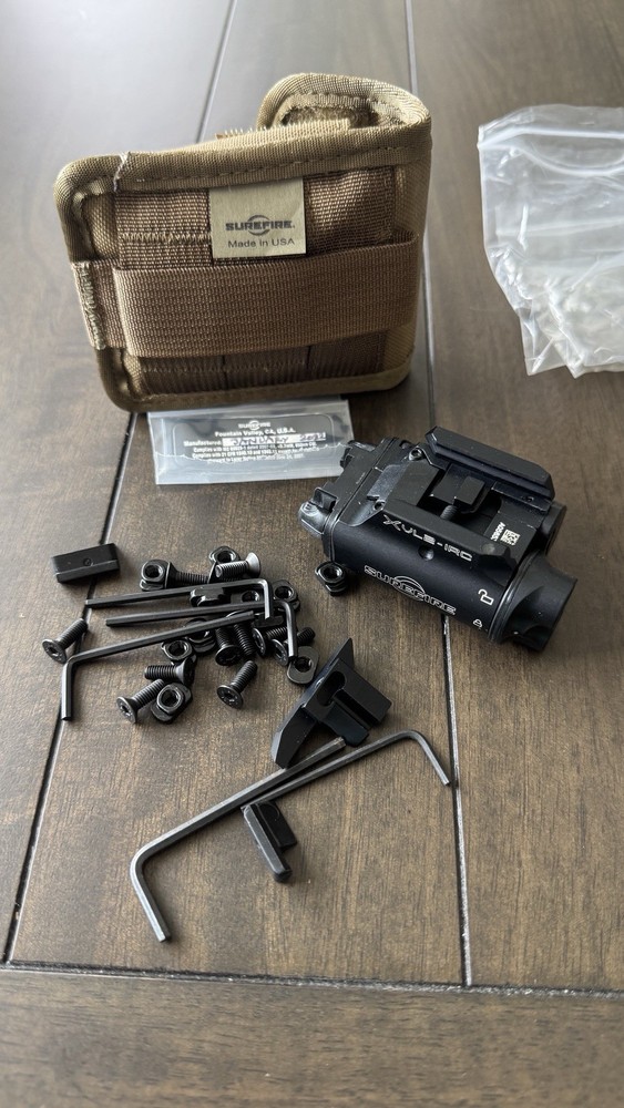 SureFire XVL2-IRC Pistol Laser System - Black