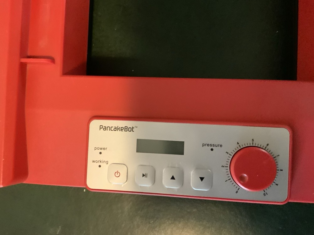 PancakeBot 1.0 Pancake Printer 3d Red WITH GRIDDLE PNKBP01RD