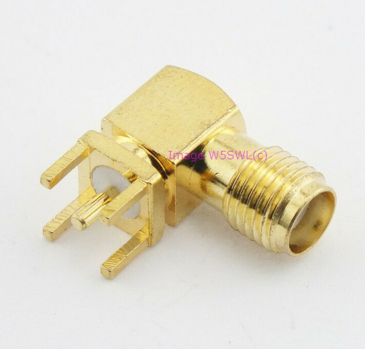 SMA Female Right Angle PCB Mount Connector