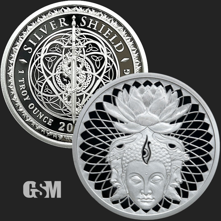 2021 Silver Shield MASTERMIND - 1oz Silver Proof - #41 in "Conscientia" Series