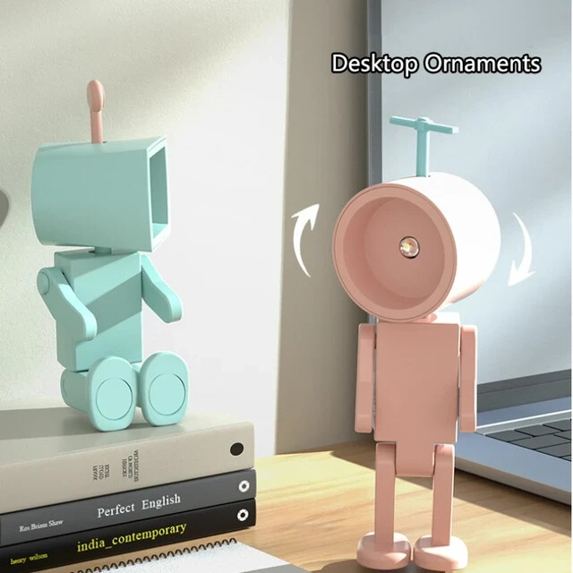 Magnetic Space Robot Night Light Reading Light, Assorted Colors