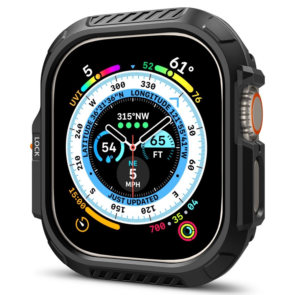 For Apple Watch Ultra 3 / 2 | Spigen Lock Fit Case Secure Locking System Cover