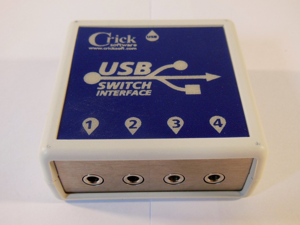 CRICK USB Switch Interface, New Old Stock w/ Software, Cable & User Guide, Nice