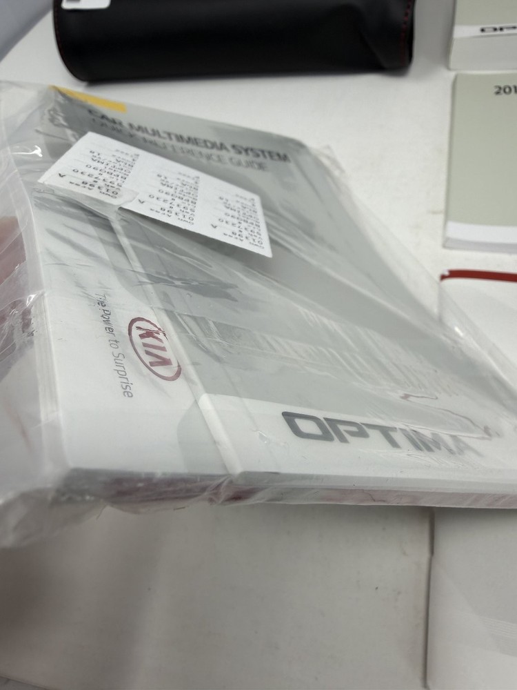 2018 Kia Optima Owners Manual OEM Set