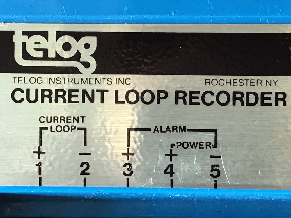 TELOG INSTRUMENTS INC. 2102-42 CURRENT LOOP RECORDER w/ RS-232 SERIAL INTERFACE