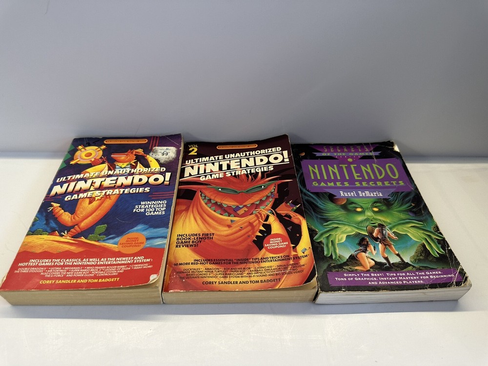 Ultimate Unauthorized Nintendo Game Stratergies -1 ,2 & Nintendo Secrets Book!