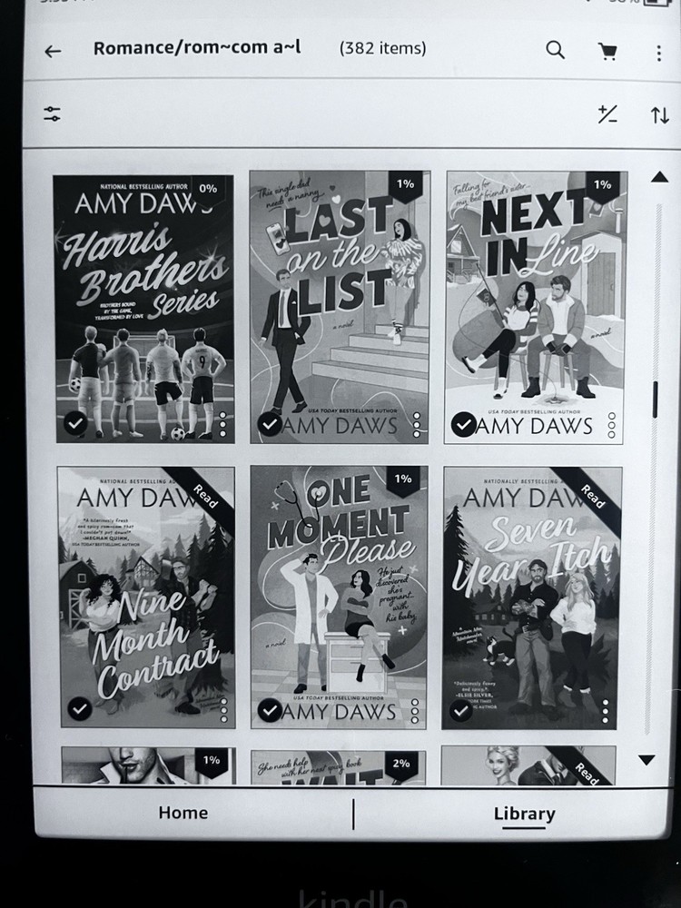 Amazon Kindle eBook Reader 32GB with books bundle